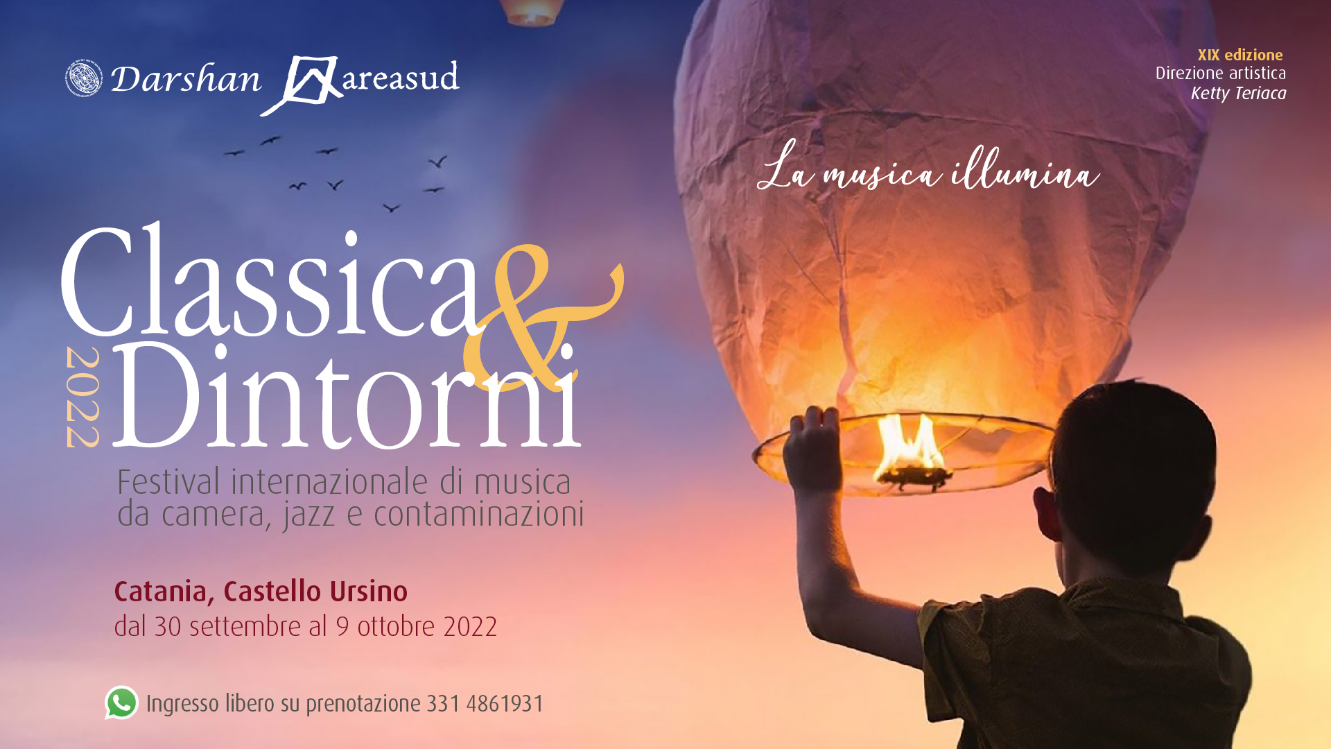 “Classica & Dintorni. Festival internazionale di musica da camera, jazz e contaminazioni”. XIX edizione