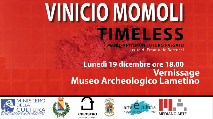 "Vinicio Momoli - Timeless" al Museo archeologico lametino