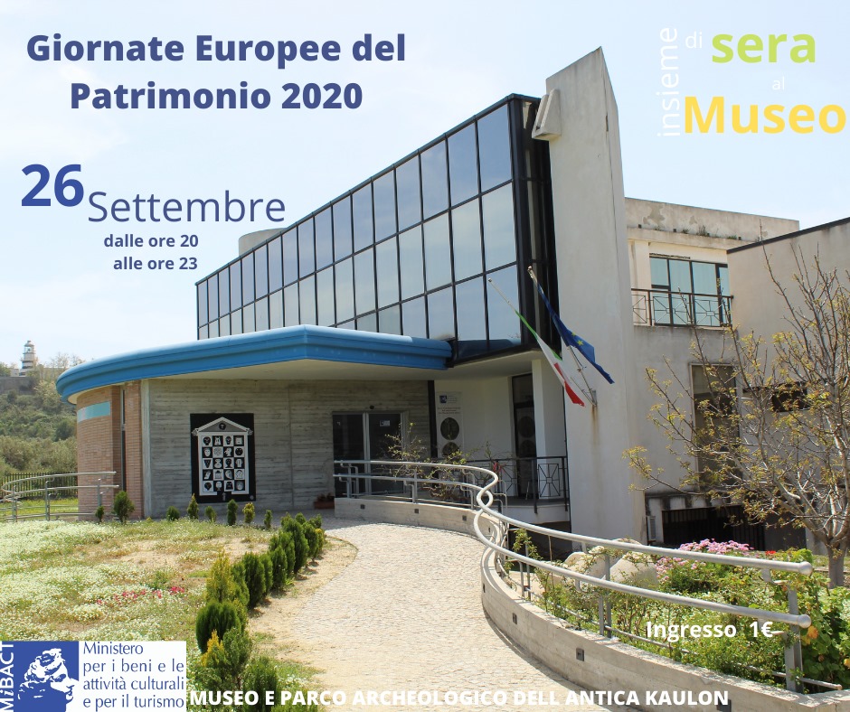 Insieme di sera al Museo - Apertura serale straordinaria al Museo dell'antica Kaulon