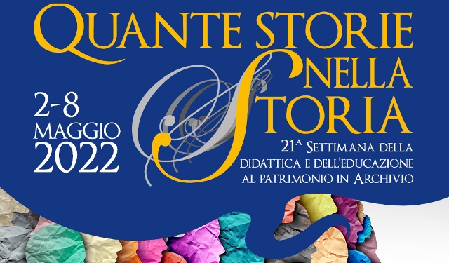 XXI Settimana della didattica e dell'educazione al patrimonio in archivio