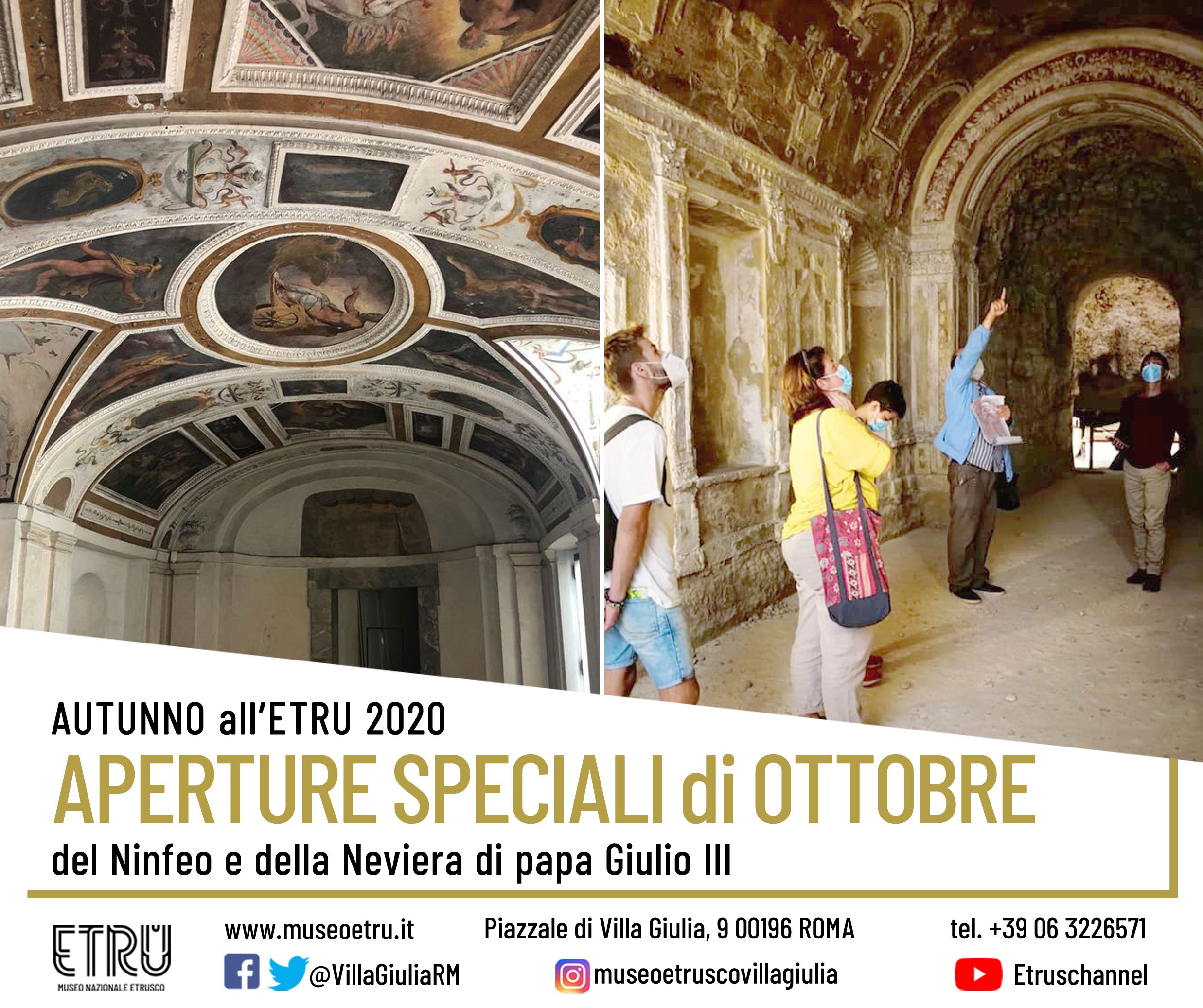 Aperture speciali di Ottobre all'ETRU