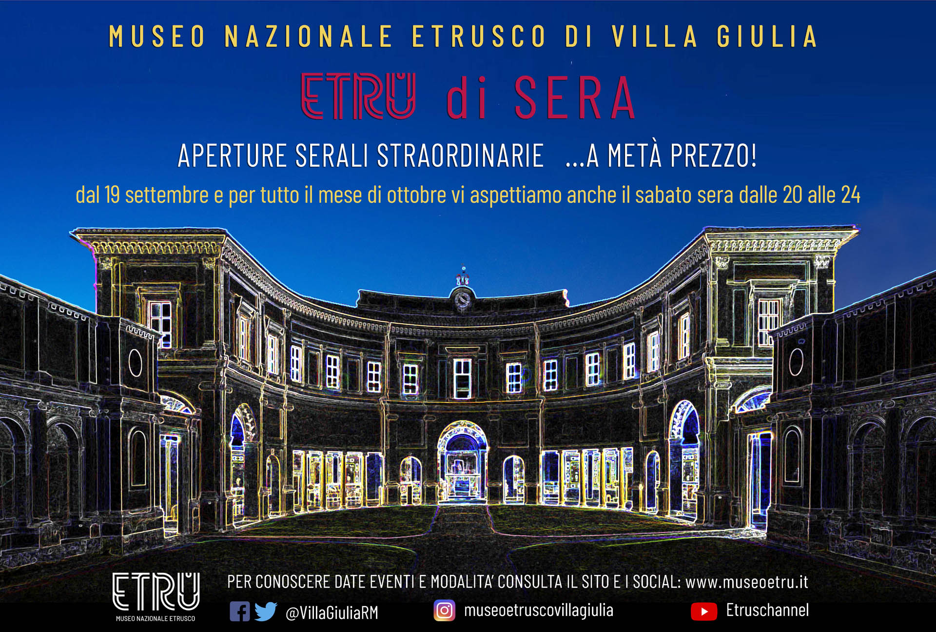 Apertura Serale Straordinaria 3 Ottobre