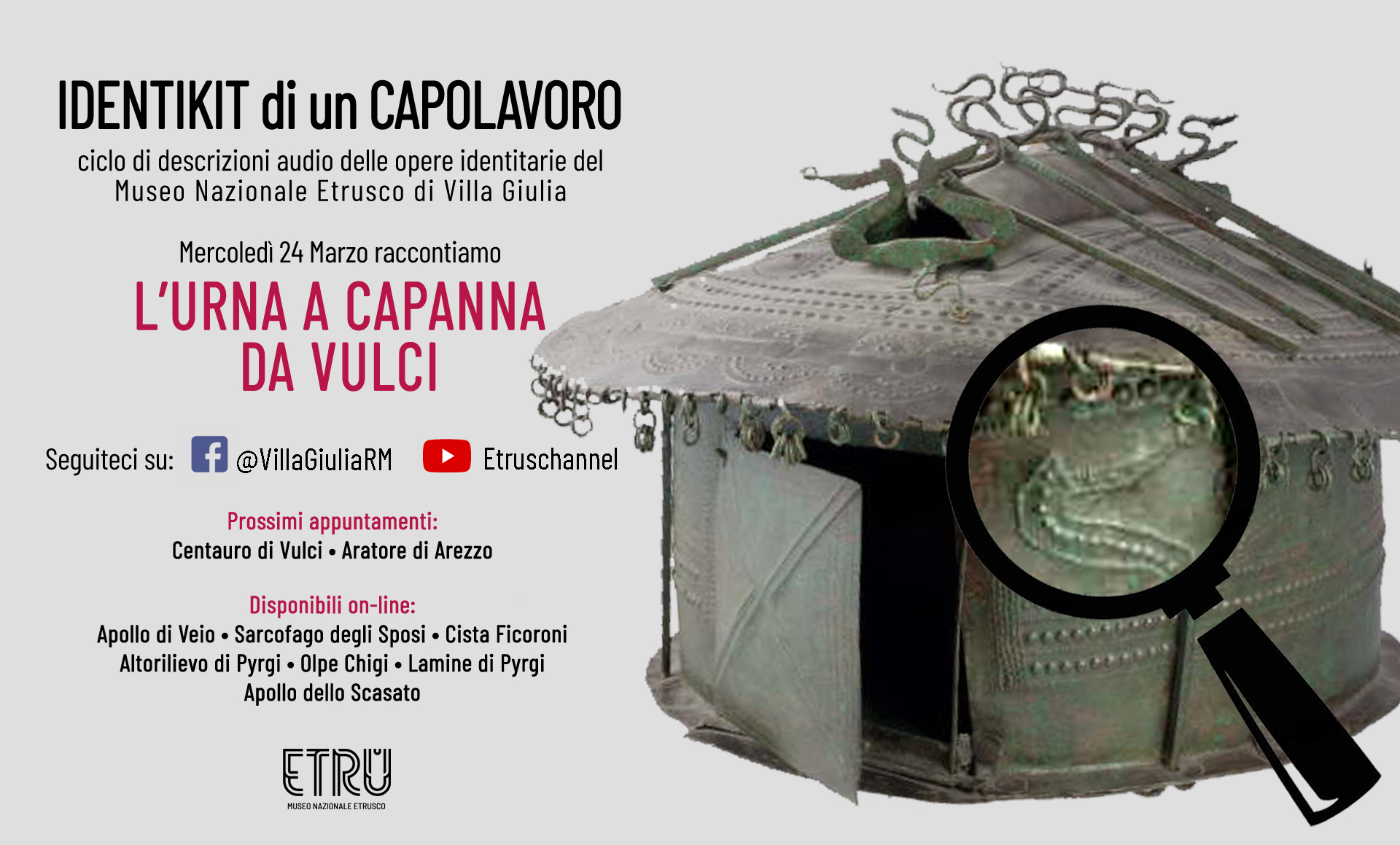 Identikit di un capolavoro: L'urna a capanna di Vulci