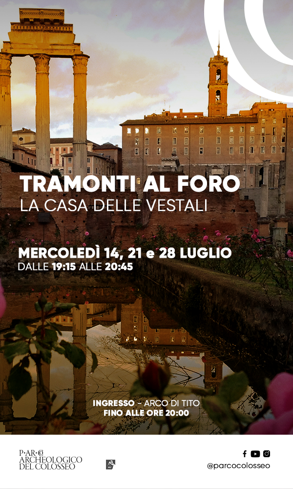 I tramonti alla Casa delle Vestali