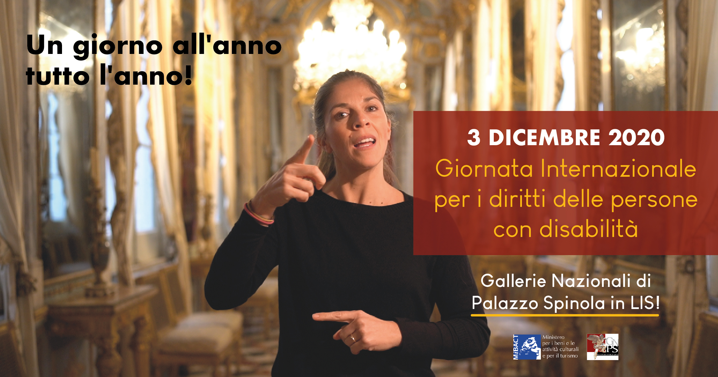 3 DICEMBRE 2020 / GIORNATA INTERNAZIONALE PER I DIRITTI DELLE PERSONE CON DISABILITA'