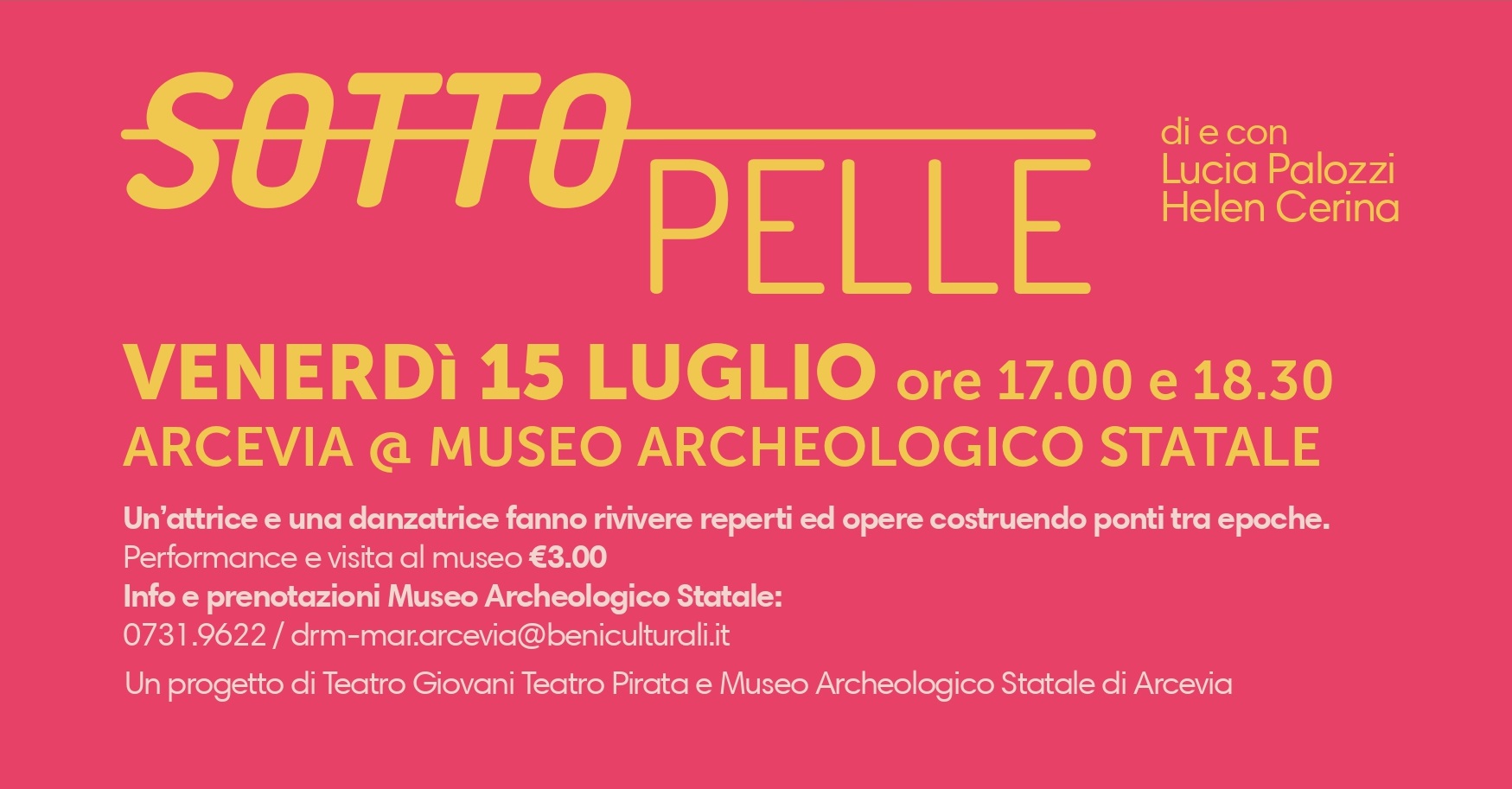 Museo Archeologico Arcevia - Sottopelle Teatro e Arte