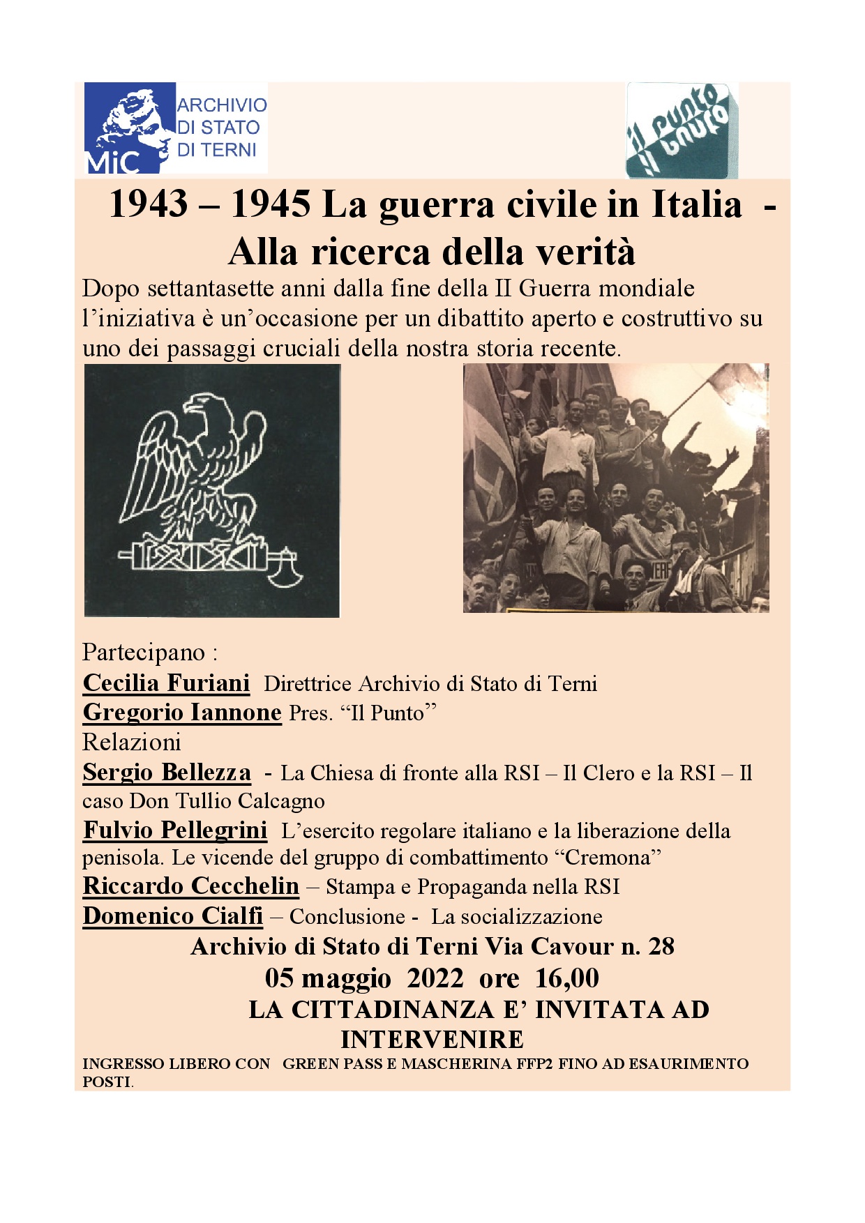 "1943-1945 La guerra civile in Italia. Alla ricerca della verità"