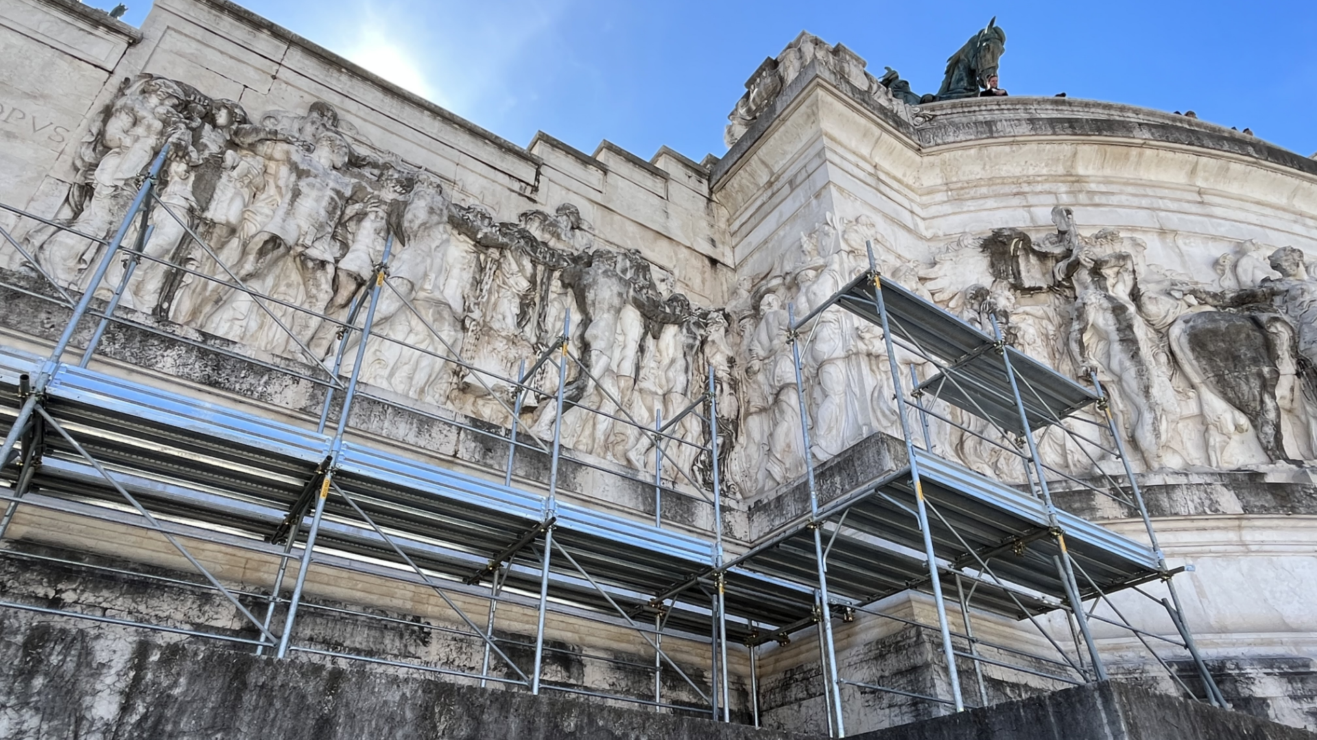 Le mille storie del VIVE - L’Altare della Patria: dentro il cantiere di restauro