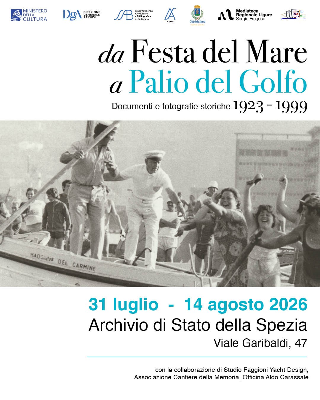 da Festa del Mare a Palio del Golfo. Documenti e fotografie storiche 1923 – 1999.