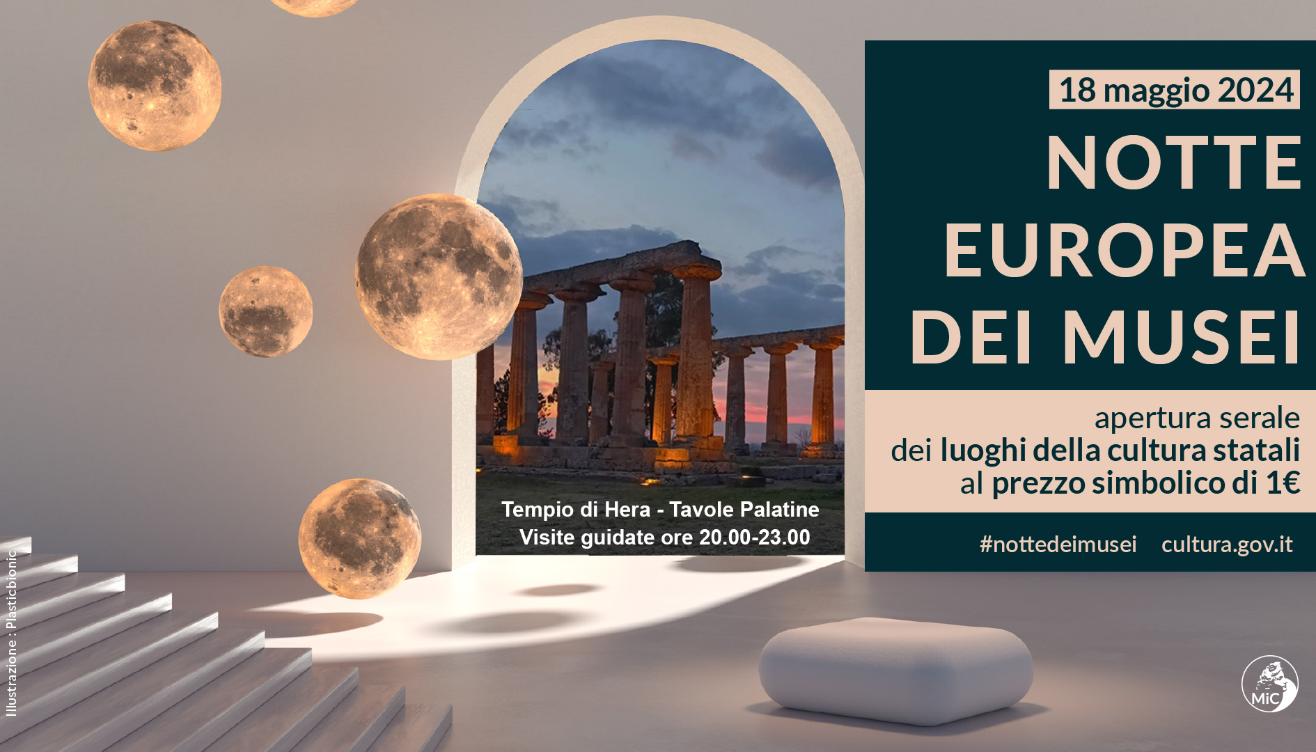 Notte Europea dei Musei 2024 Tavole Palatine