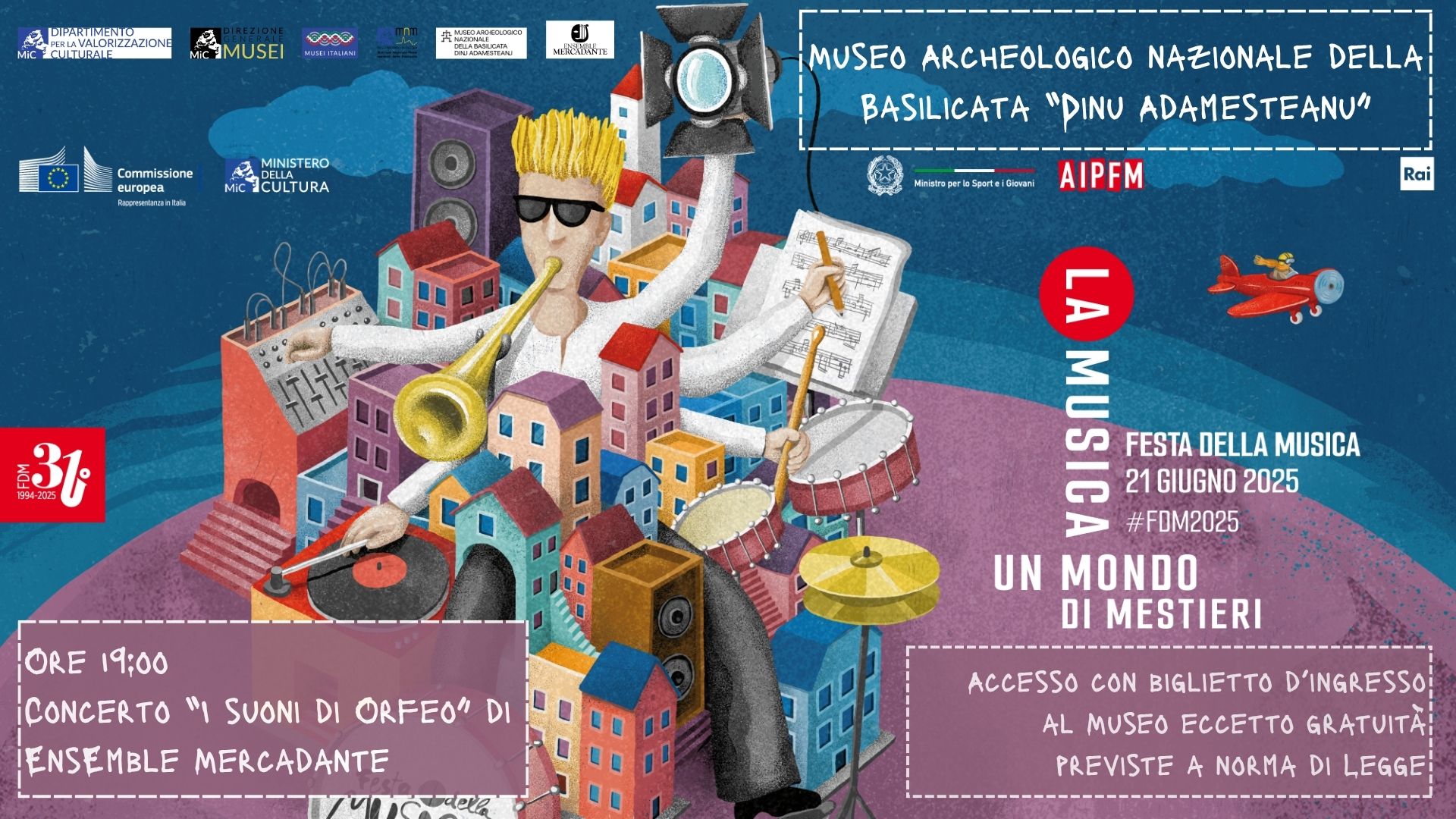 MAN "Dinu Adamesteanu" - Potenza - Festa della Musica - I suoni di Orfeo