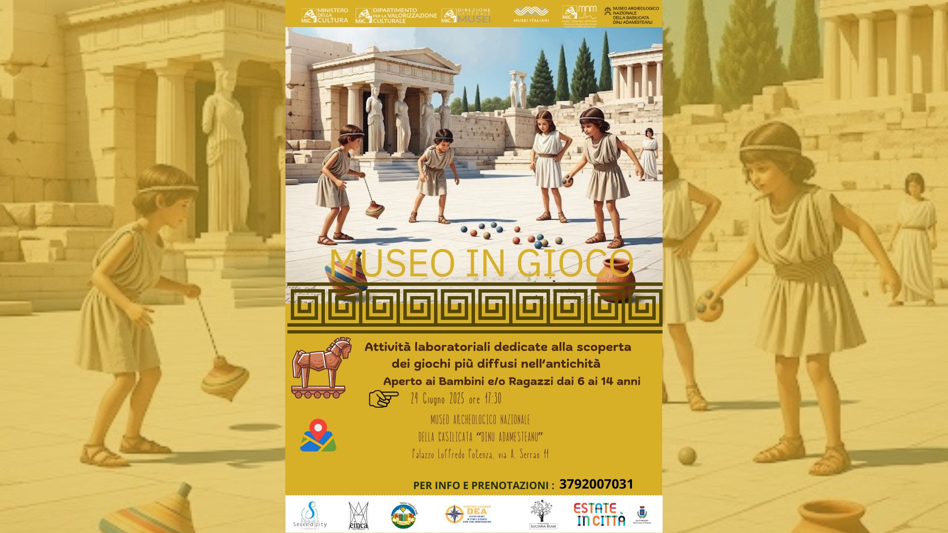 "Museo in gioco" a Potenza
