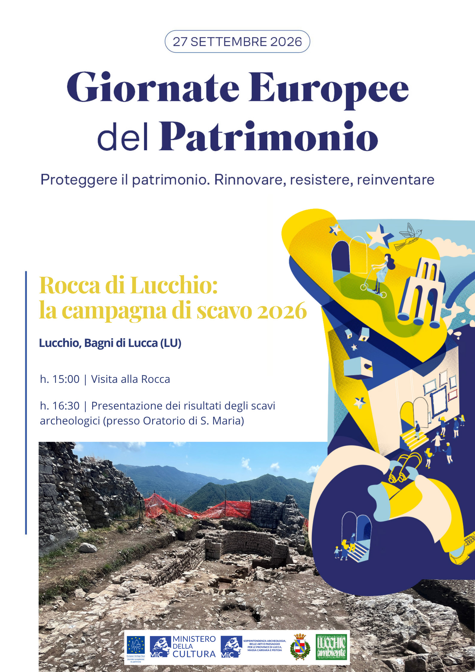 Rocca di Lucchio: la campagna di scavo 2026