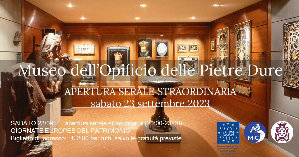 Apertura serale straordinaria del Museo dell'OPD a Firenze: 23 settembre 2023