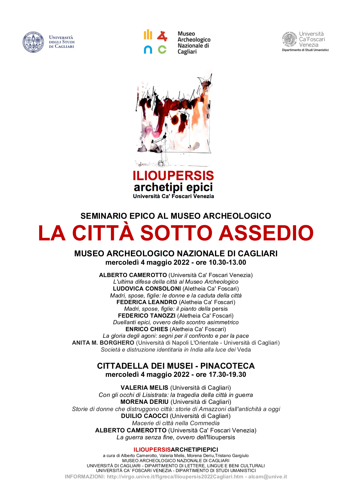 “La città sotto assedio” Ilioupersis – archetipi epici