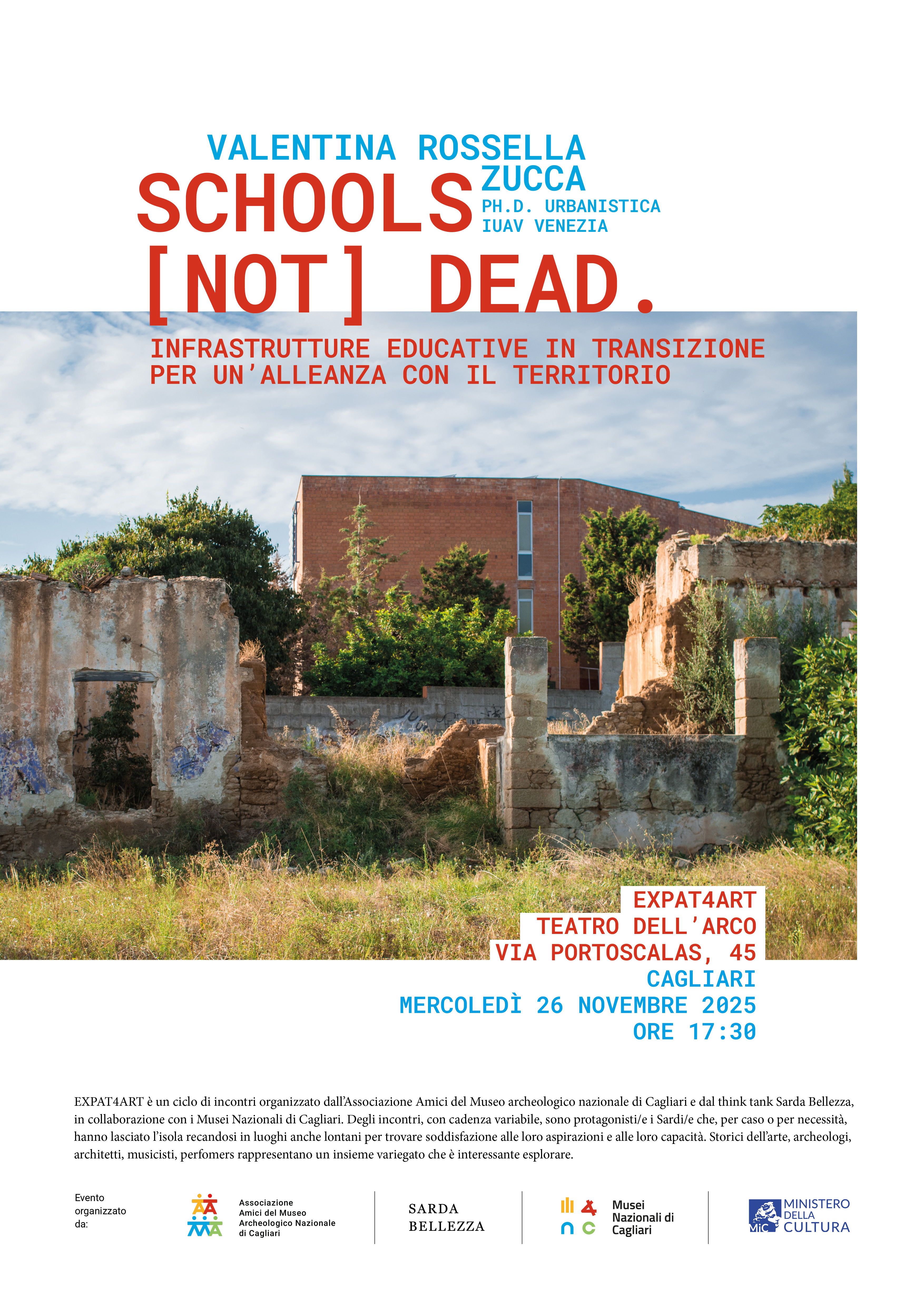 Schools [not] dead. Infrastrutture educative in transizione per un’alleanza con il territorio - EXPAT4ART
