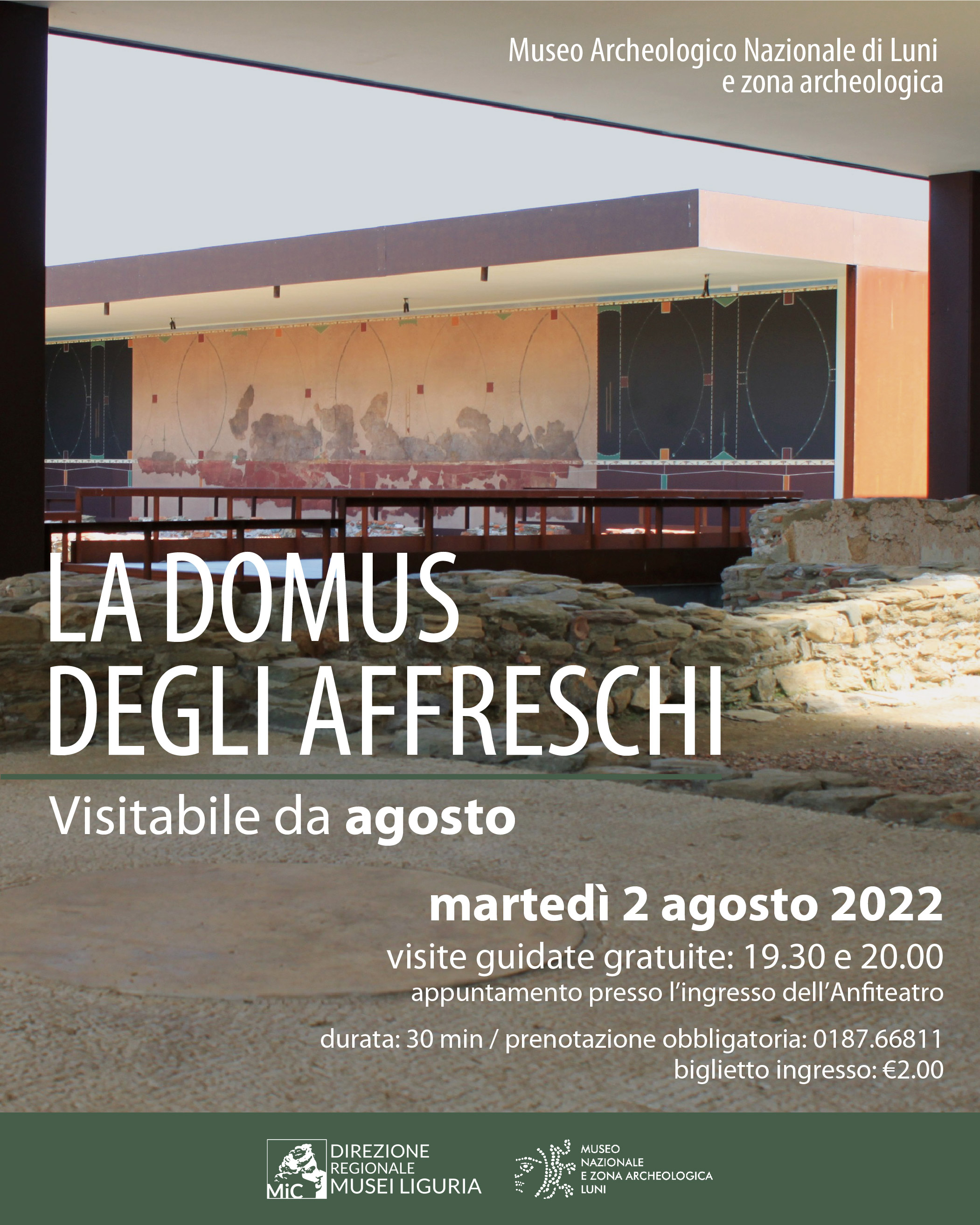 Visite guidate alla Domus degli affreschi