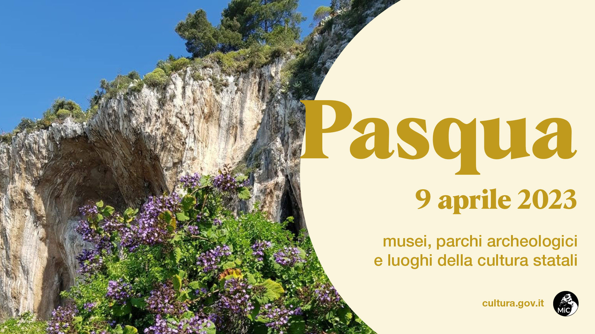 Pasqua 2023 - Apertura festiva del Museo Preistorico dei Balzi Rossi