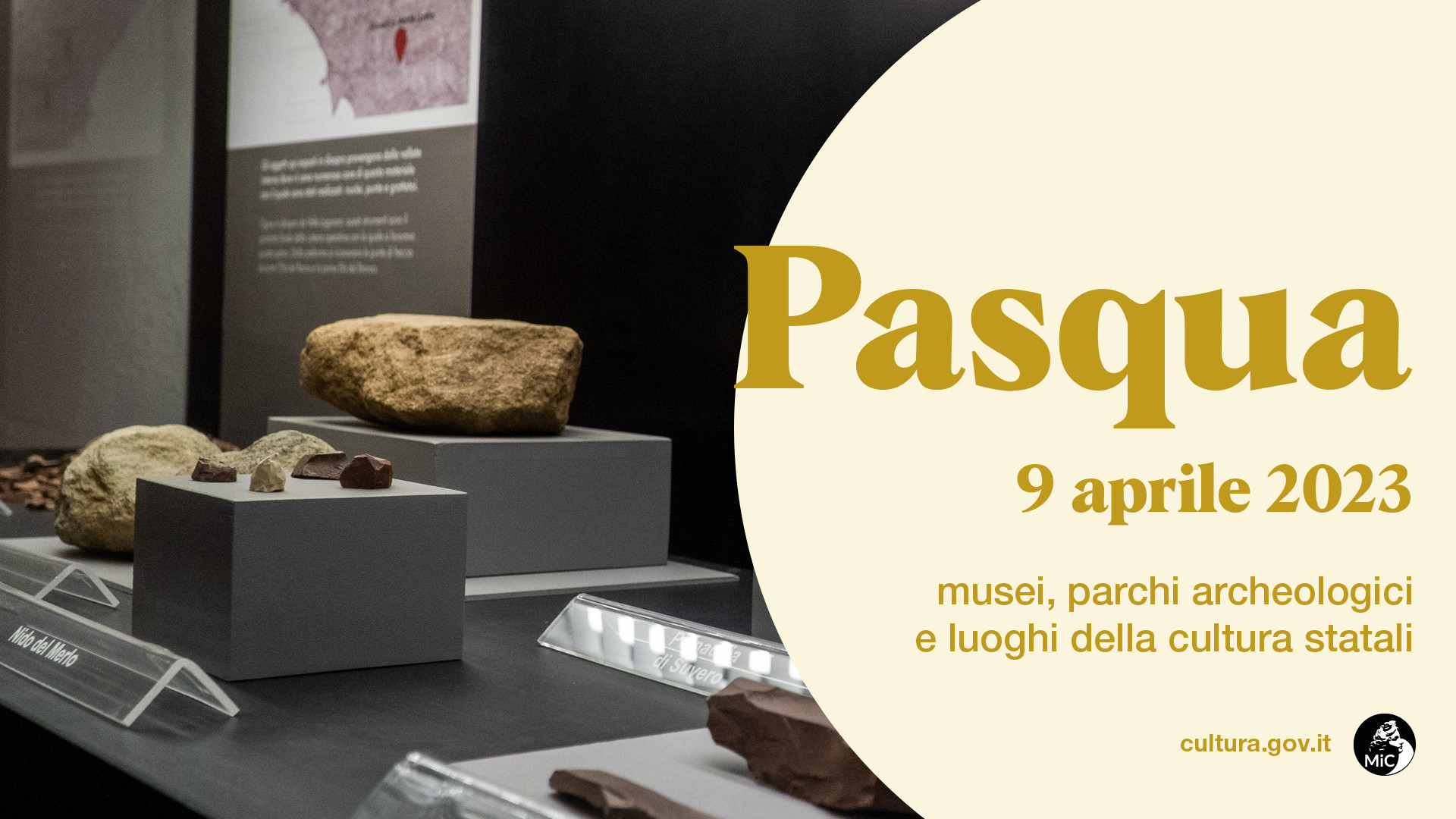 Pasqua 2023 - Apertura festiva del Museo Archeologico Nazionale di Chiavari