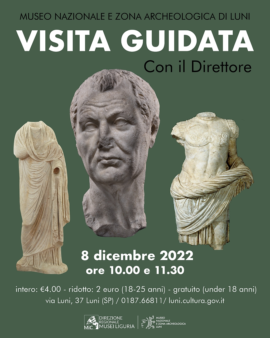 Visita Guidata con il Direttore a Luni