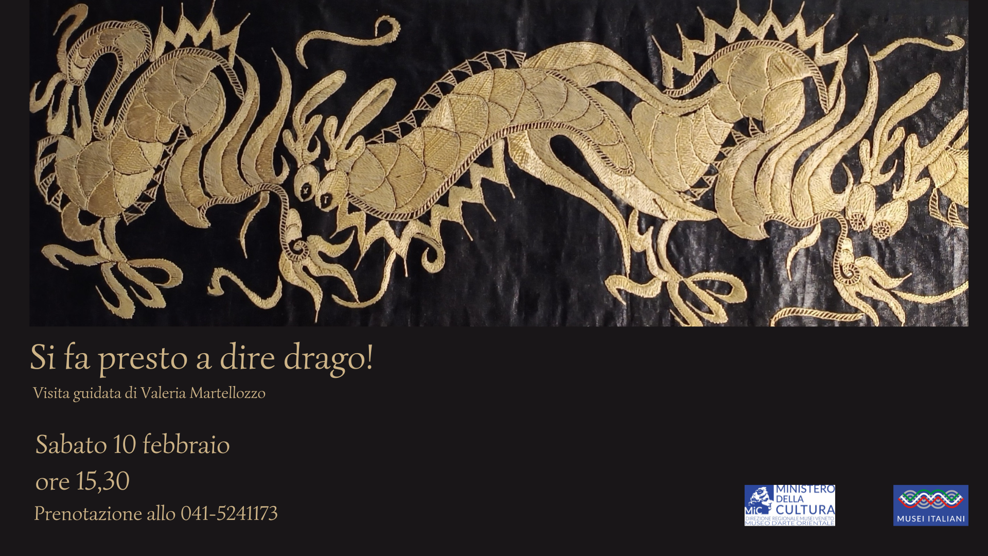 Si fa presto a dire “drago”! | Museo d'Arte Orientale 10.02.24
