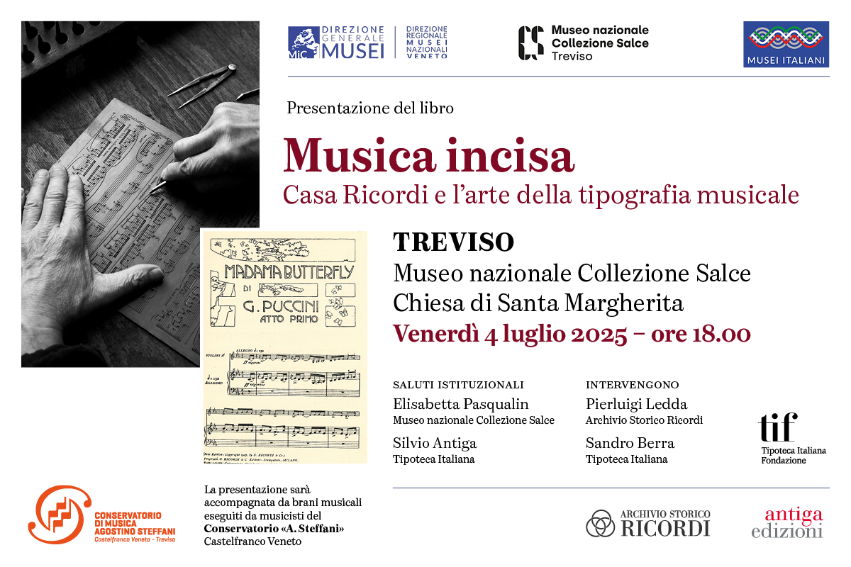 Musica incisa: Casa Ricordi e l'arte della tipografia musicale