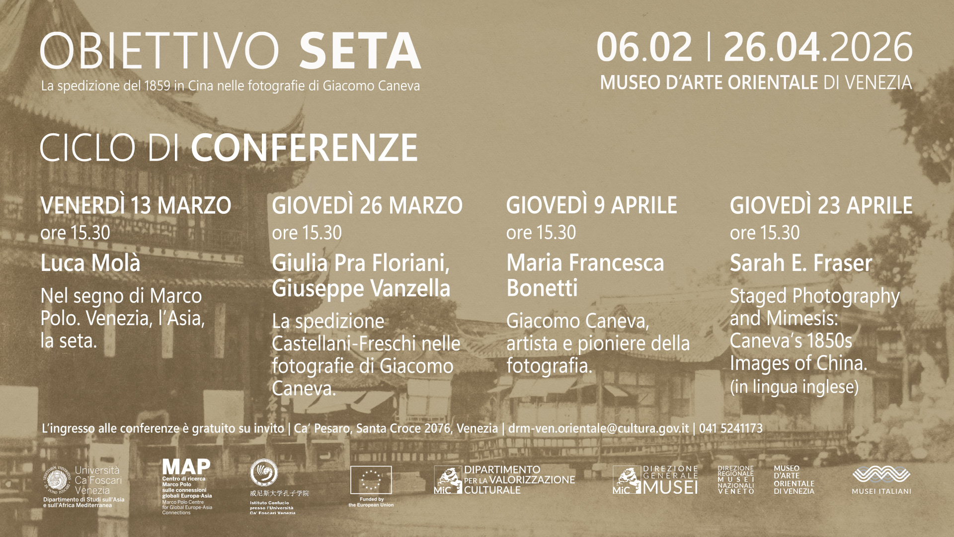 Nel segno di Marco Polo. Venezia, l’Asia la seta | Museo d'Arte Orientale Venezia