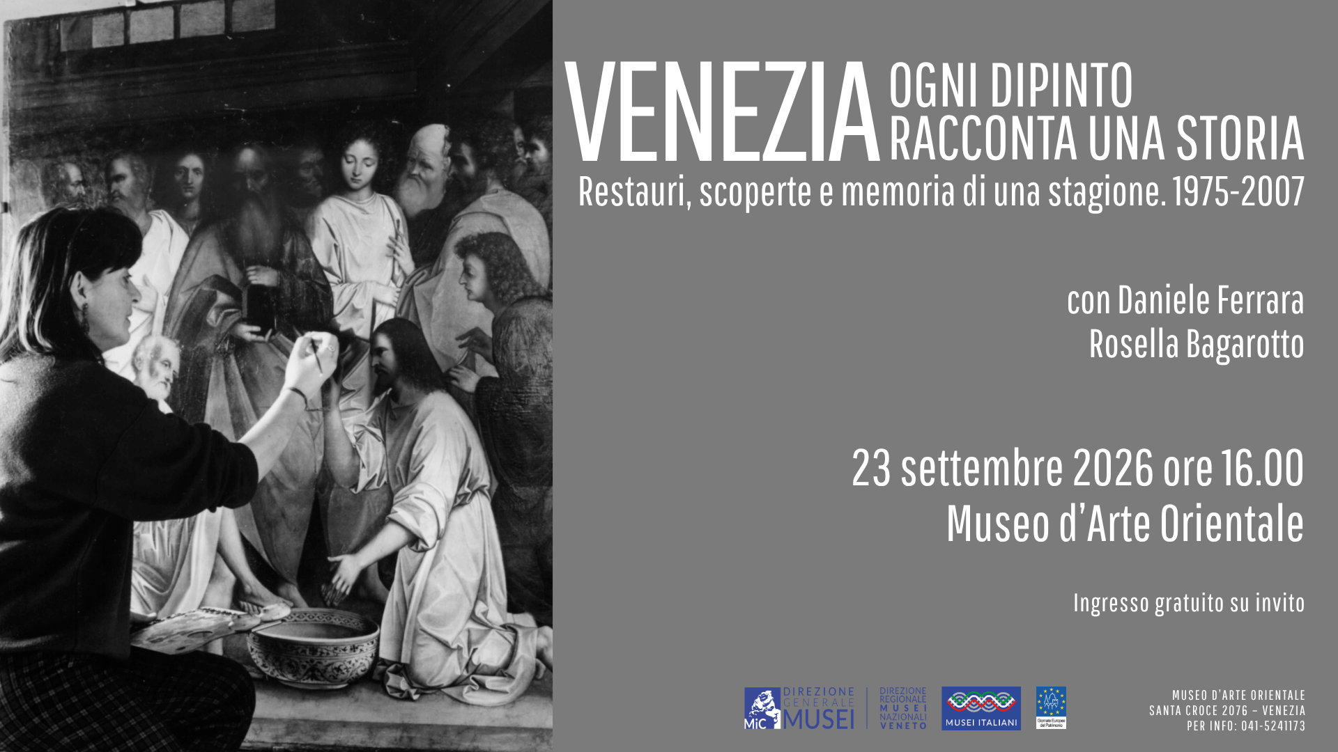 Venezia. Ogni dipinto racconta una storia | Museo d'Arte Orientale Venezia