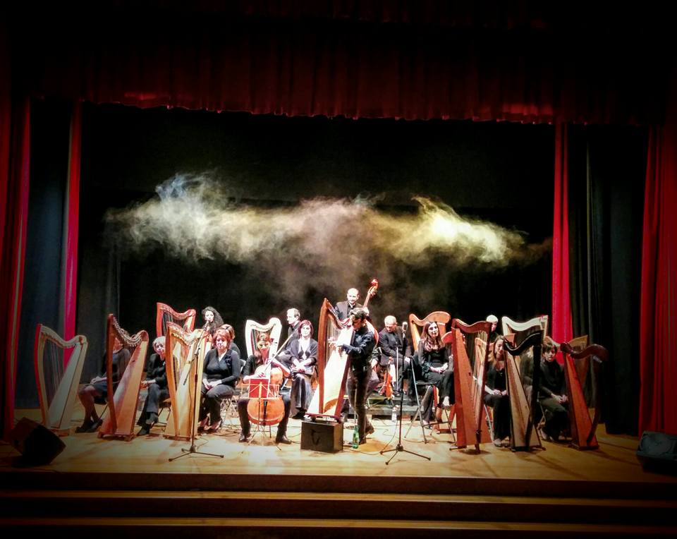 Fabius Constable & Celtic Harp Orchestra  "Tutte quelle Vive Luci "