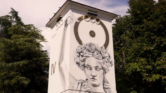 Settecentenario morte Dante. Il Paradiso dantesco prende forma sulle cabine di E-Distribuzione