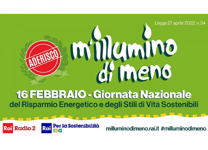 16 febbraio 2023 - M'illumino di meno