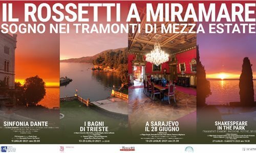 Il Rossetti a Miramare: sogno nei tramonti di mezza estate
