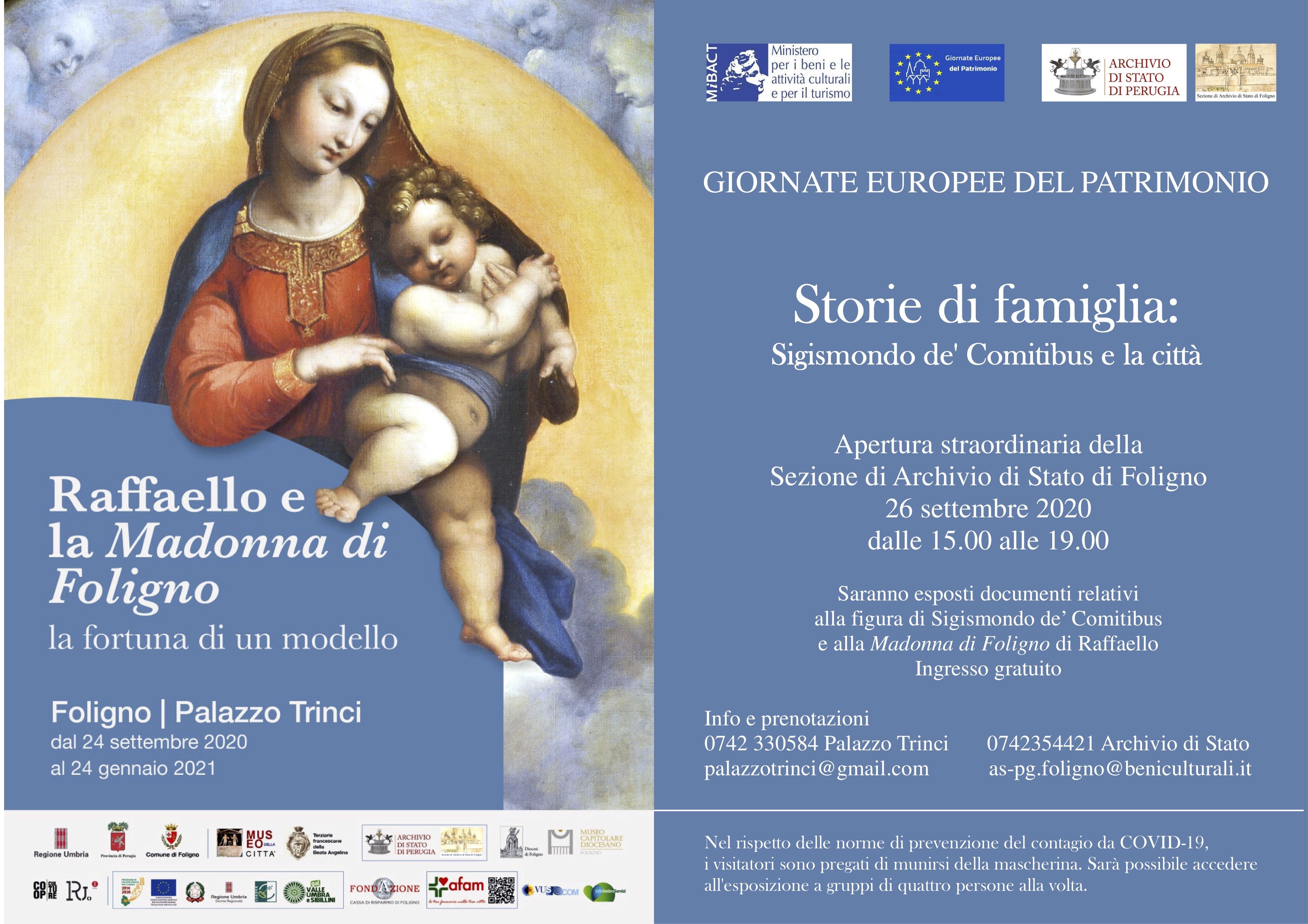 Storie di famiglia: Sigismondo de' Comitibus e la città