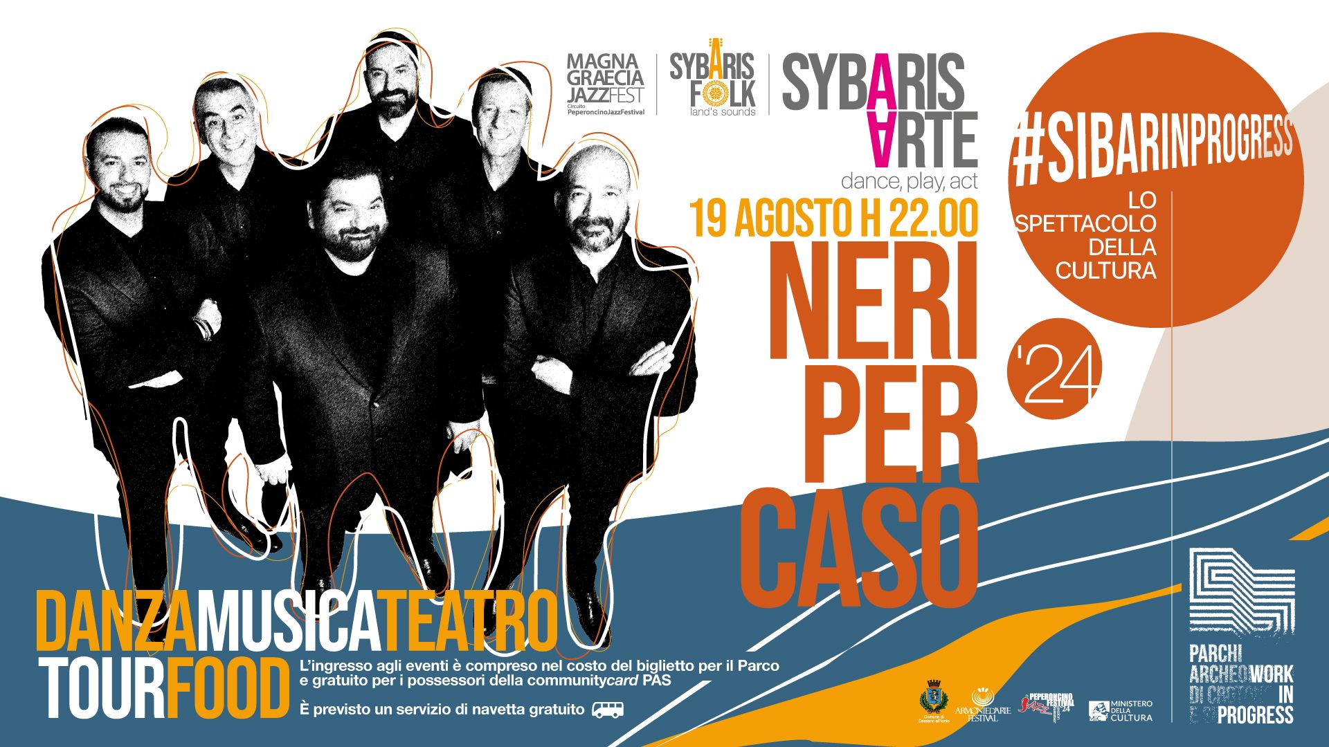 #sibarinprogress Lo spettacolo della cultura '24. Sybaris Arte - Neri Per Caso