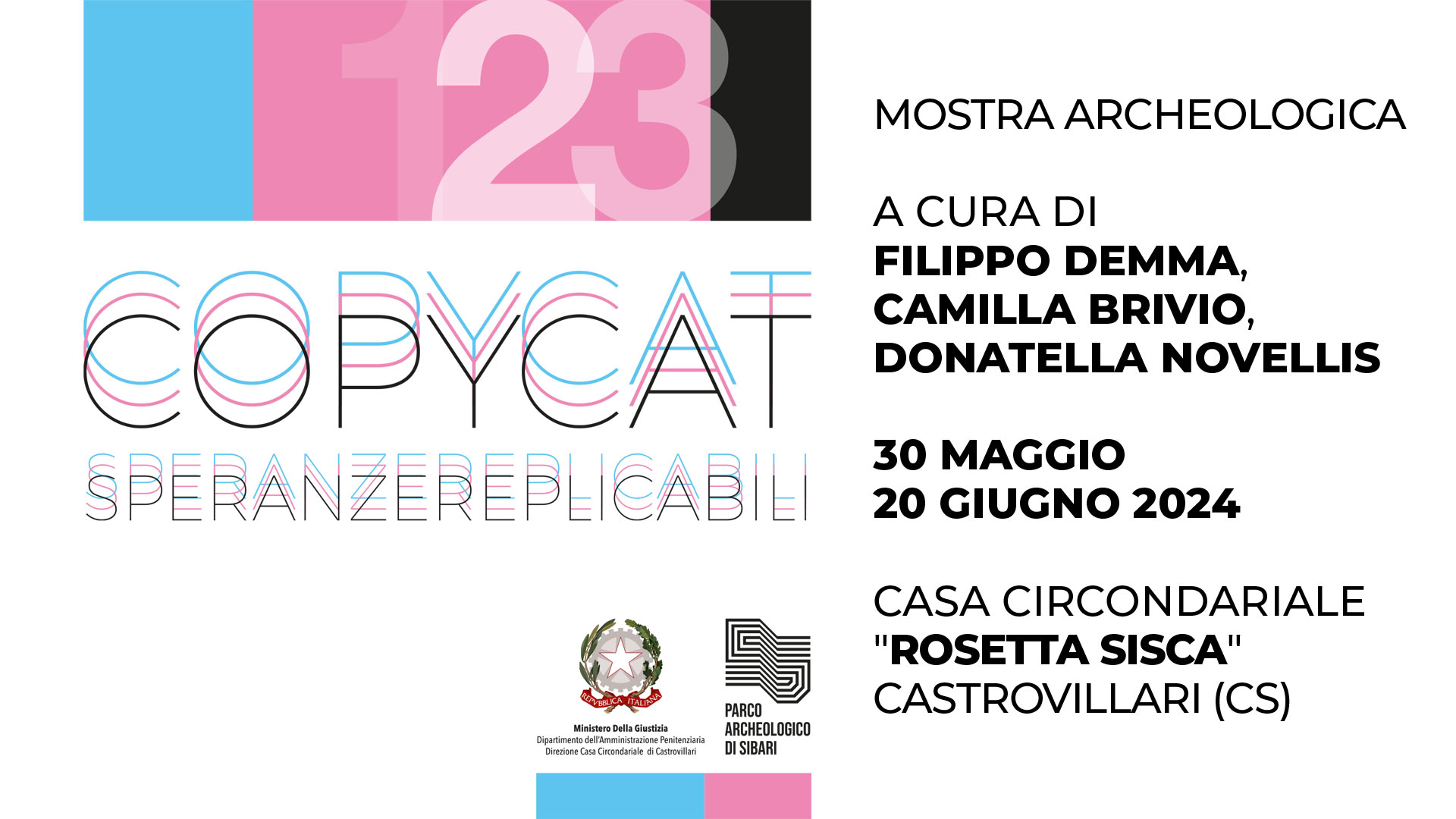 CopyCat. Speranze replicabili - Inaugurazione mostra archeologica presso Casa Circondariale di Castrovillari (CS)