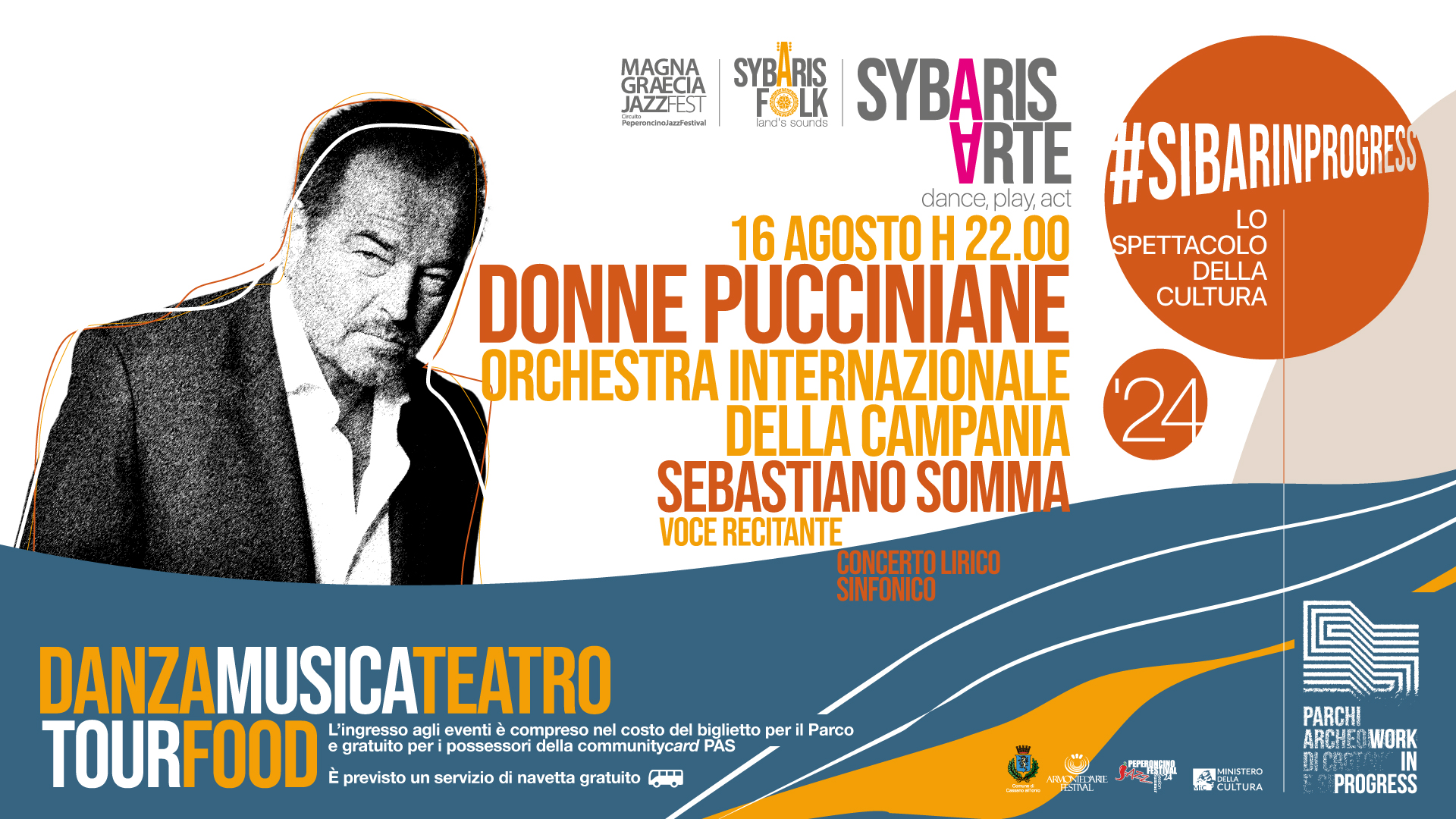 #sibarinprogress Lo spettacolo della cultura '24. Sybaris Arte - Donne pucciniane - Concerto lirico sinfonico