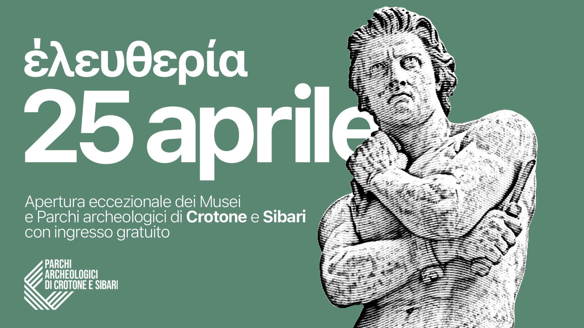 25 Aprile 2025 - Ingresso gratuito - Parco archeologico della Sibaritide