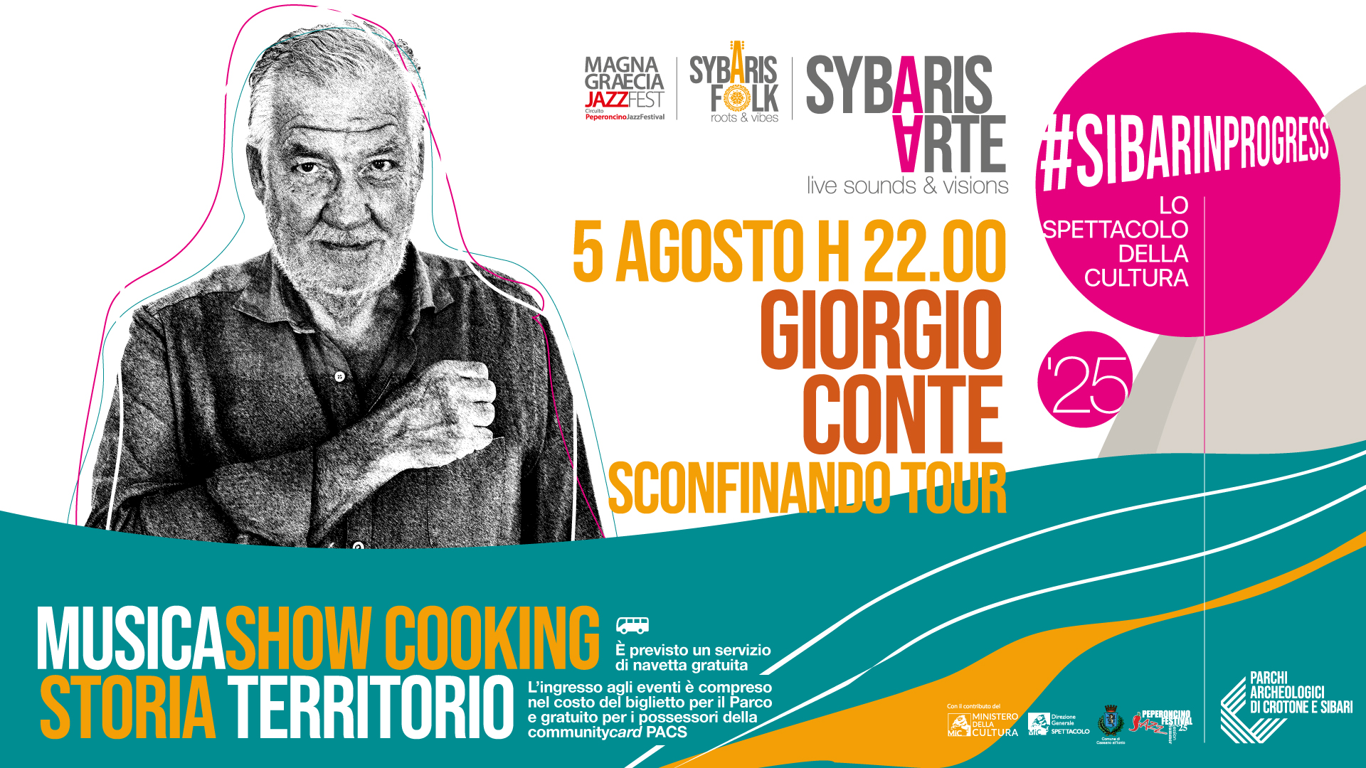 #SIBARINPROGRESS - GIORGIO CONTE - SCONFINANDO TOUR