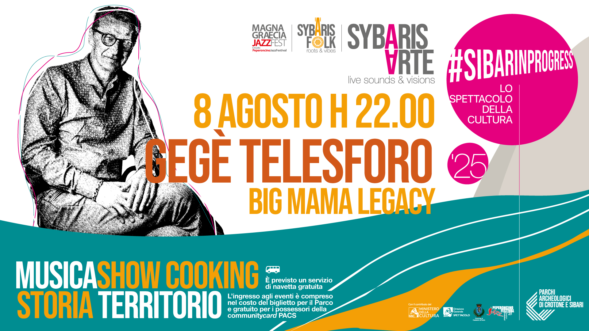 #SIBARINPROGRESS - GEGE' TELESFORO - "Big Mama Legacy"