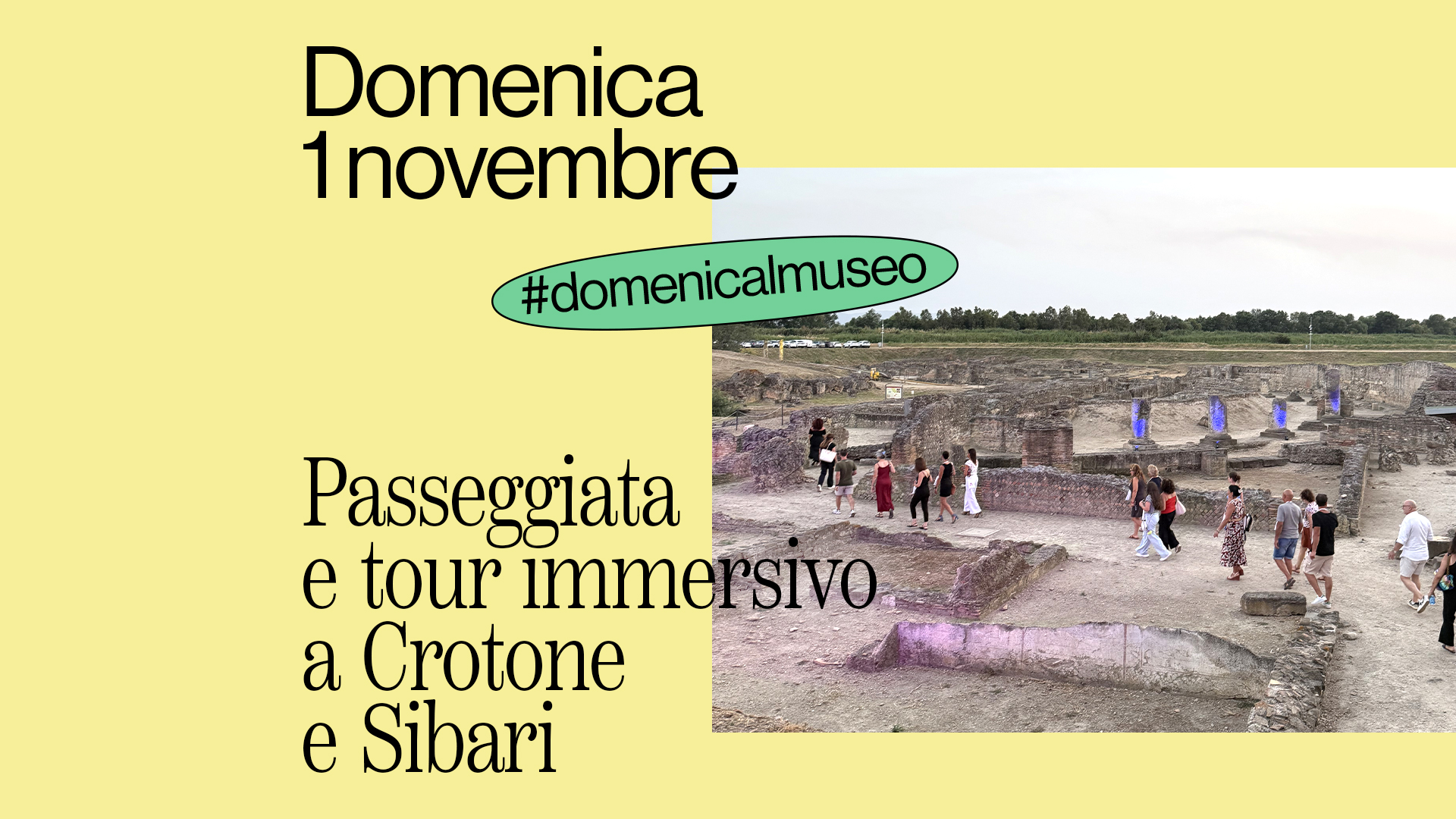 #DOMENICALMUSEO - 1° Novembre 2026 - Fortezza Le Castella
