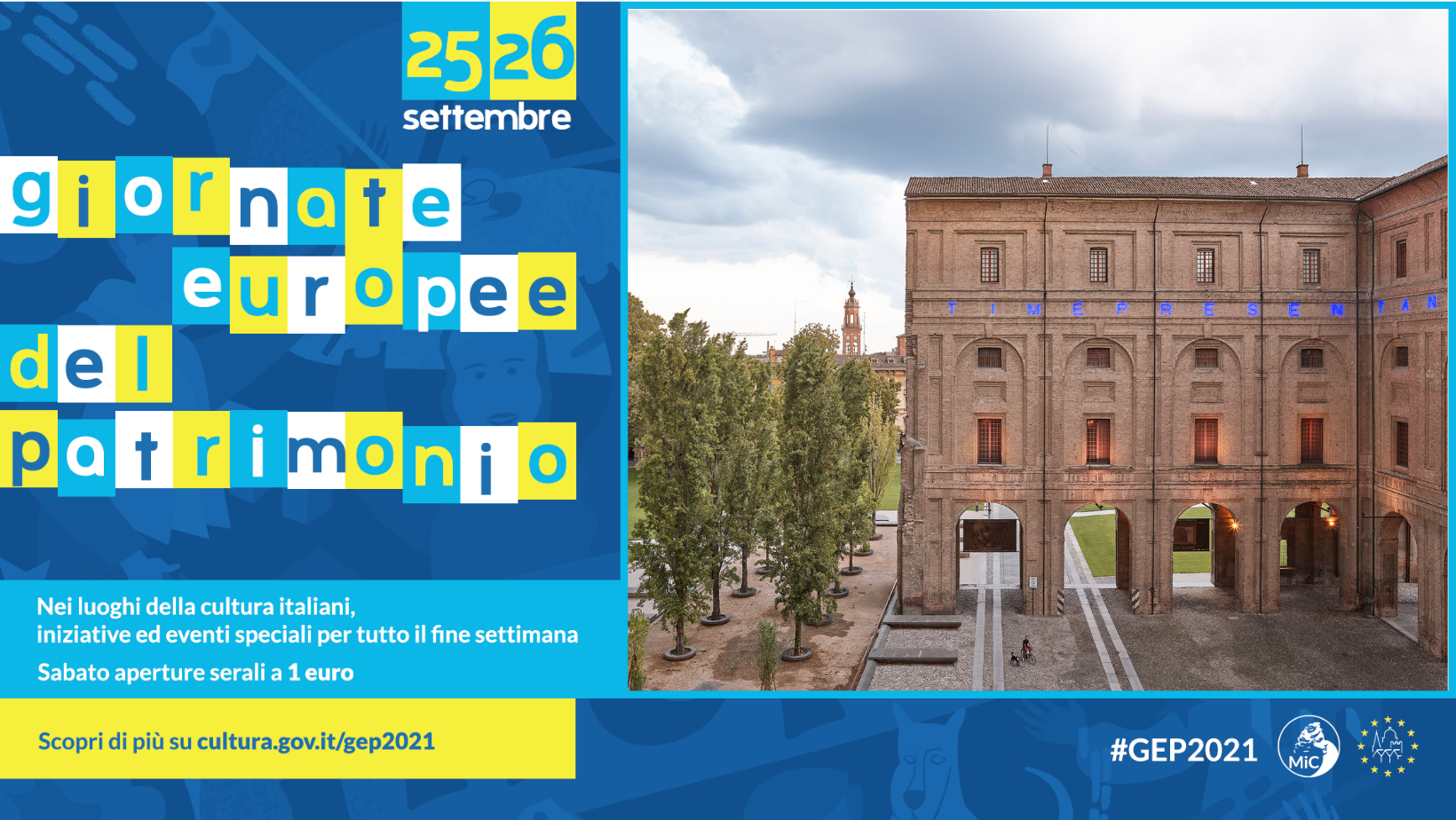 Giornate Europee del Patrimonio 2021 al Complesso Monumentale della Pilotta - 25 settembre