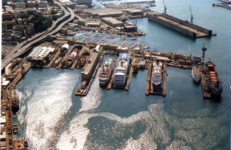 Visita guidata ai Bacini di Carenaggio delle riparazioni navali del Molo Giano, Genova