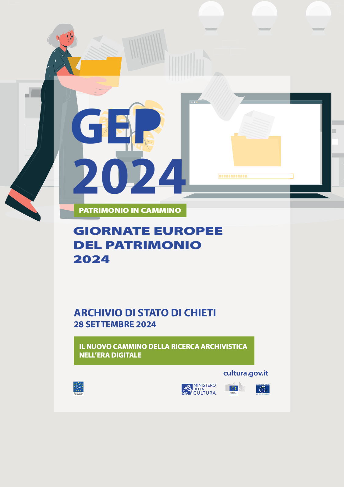 Il nuovo cammino della ricerca archivistica nell'era digitale | Apertura straordinaria in occasione delle GEP 2024