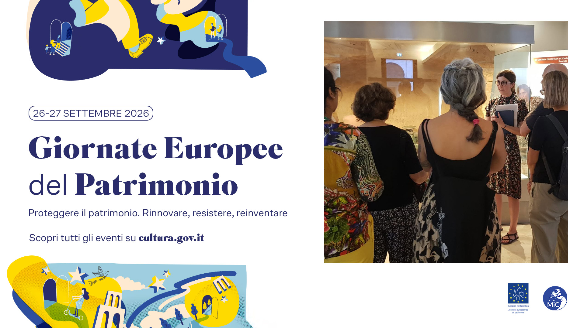 Le Giornate Europee del Patrimonio 2026- Eventi Diurni