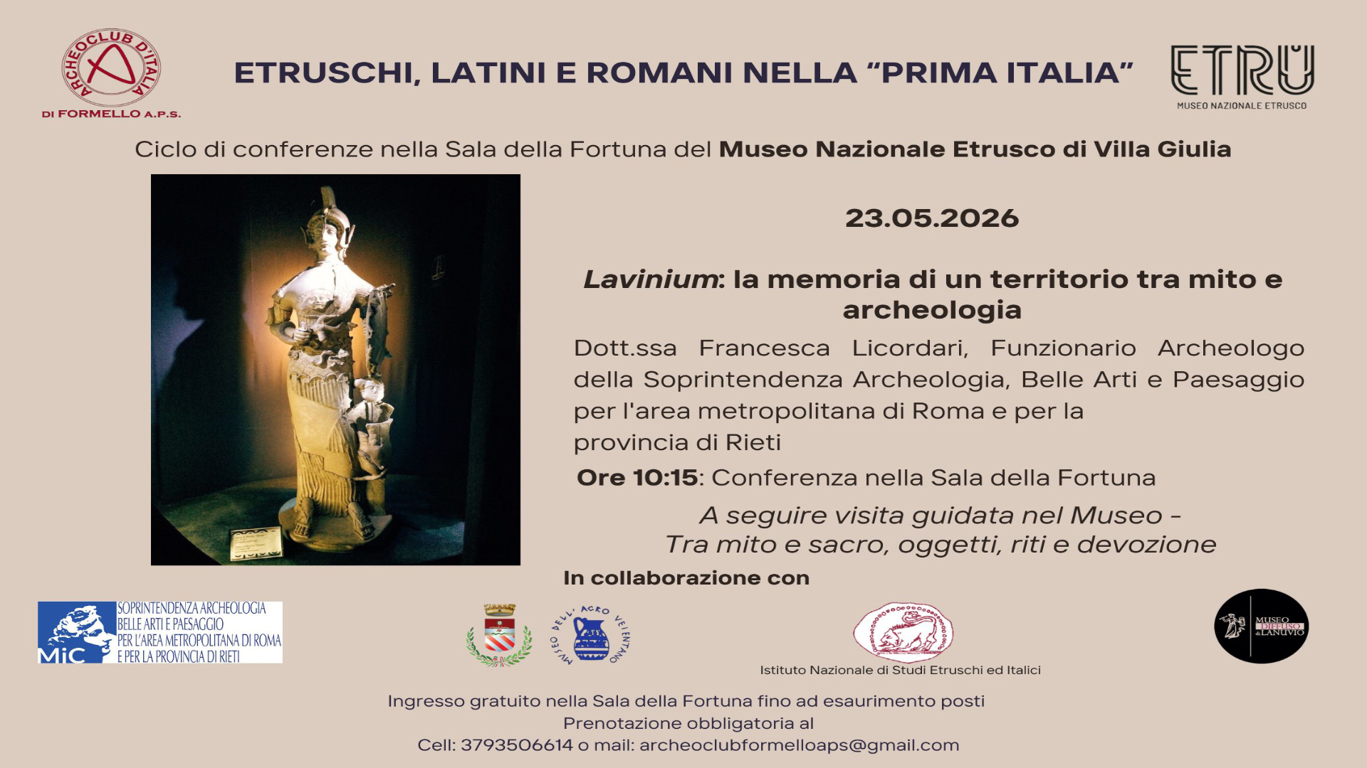 Lavinium: la memoria di un territorio tra mito e archeologia