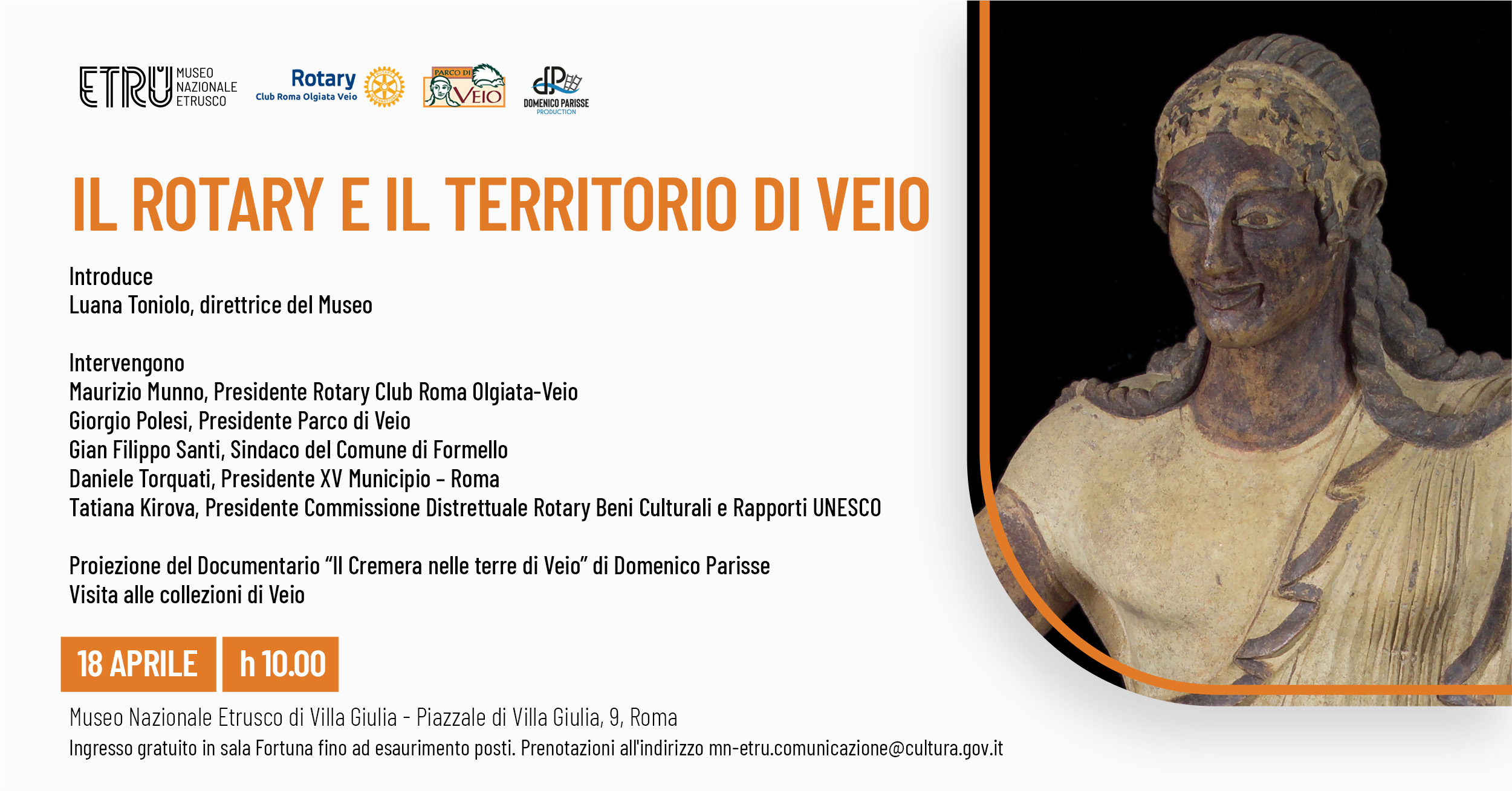 Il Rotary e il territorio di Veio