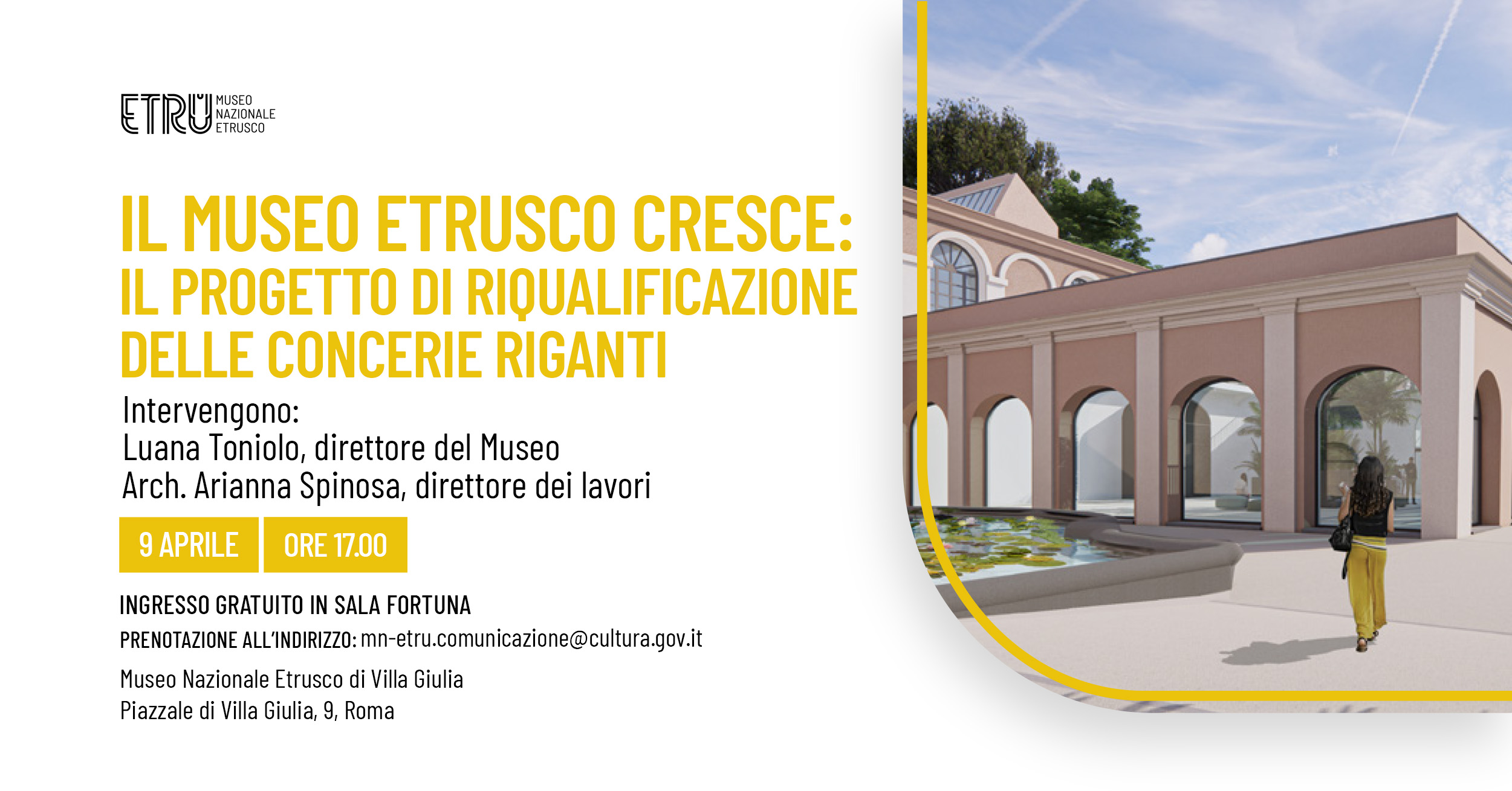 Il Museo Etrusco cresce: il progetto di riqualificazione delle Concerie Riganti