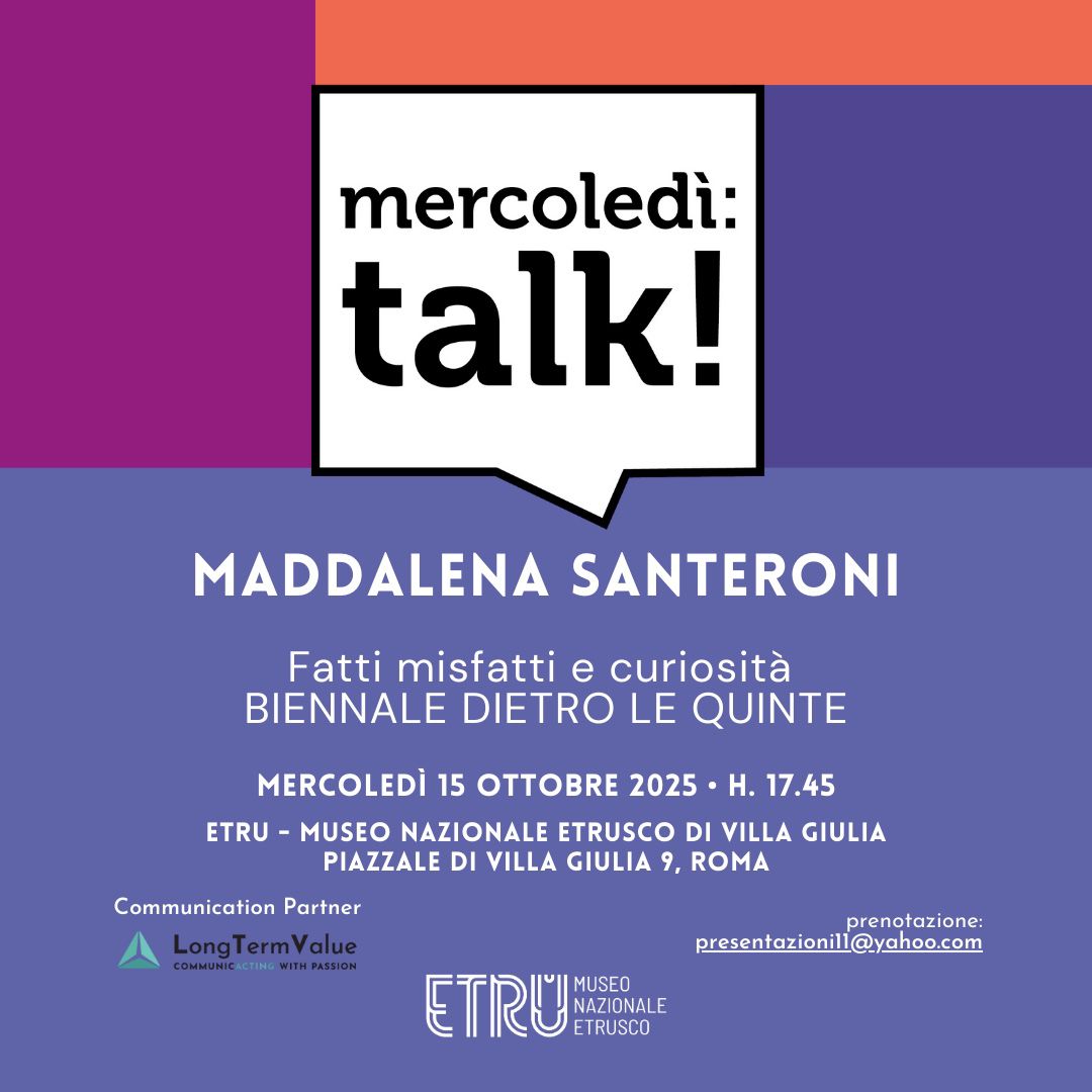 mercoledi talk 15 ottobre