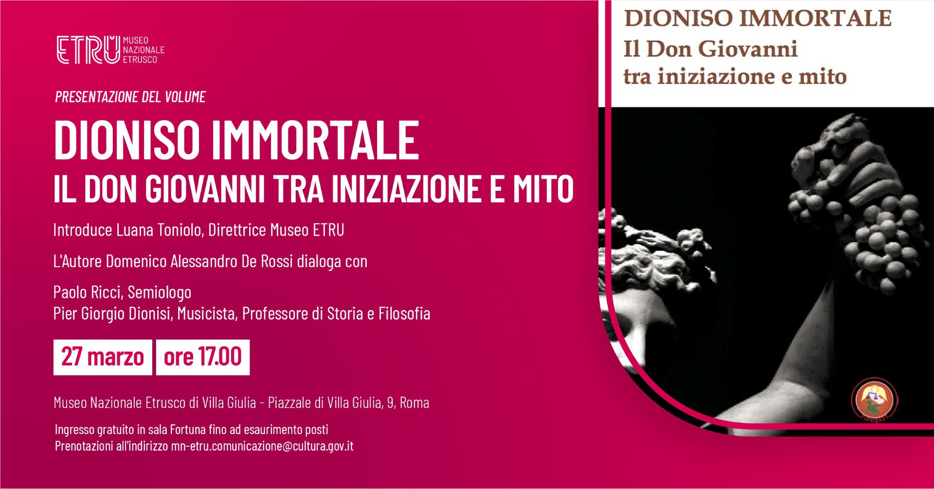 Dioniso Immortale. Il Don Giovanni tra iniziazione e mito