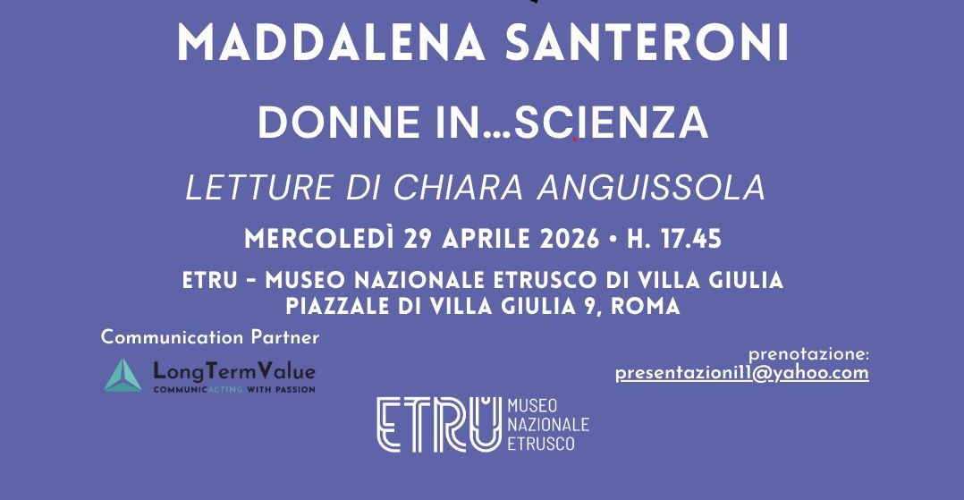 MERCOLEDI TALK! DONNE... IN SCIENZA